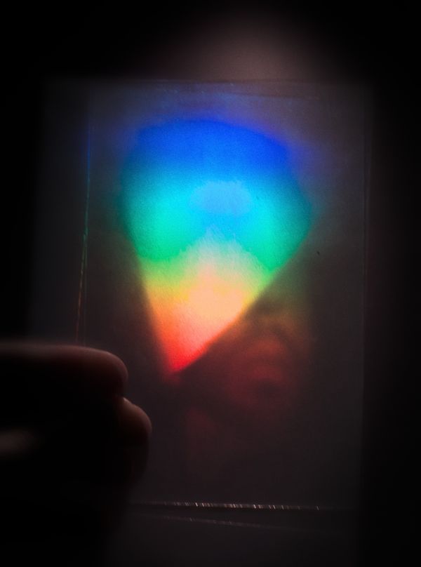 Rainbow Transfer Hologram 1